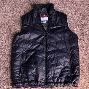 Columbia Black Puffer Vest